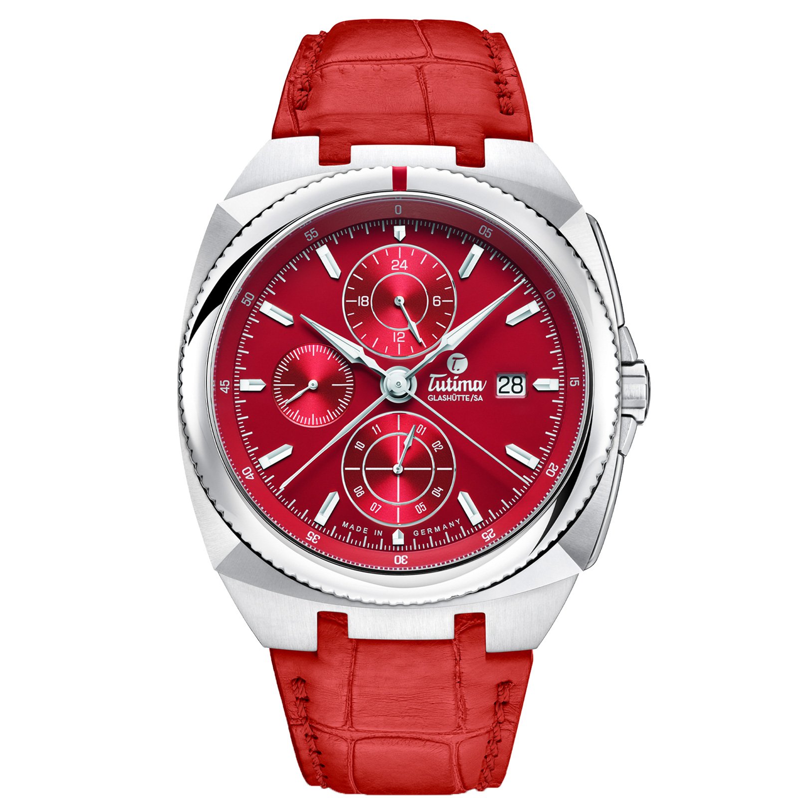 Tutima Chronograph Racing Red 6420-09 | Tutima Glashütte/Sa.